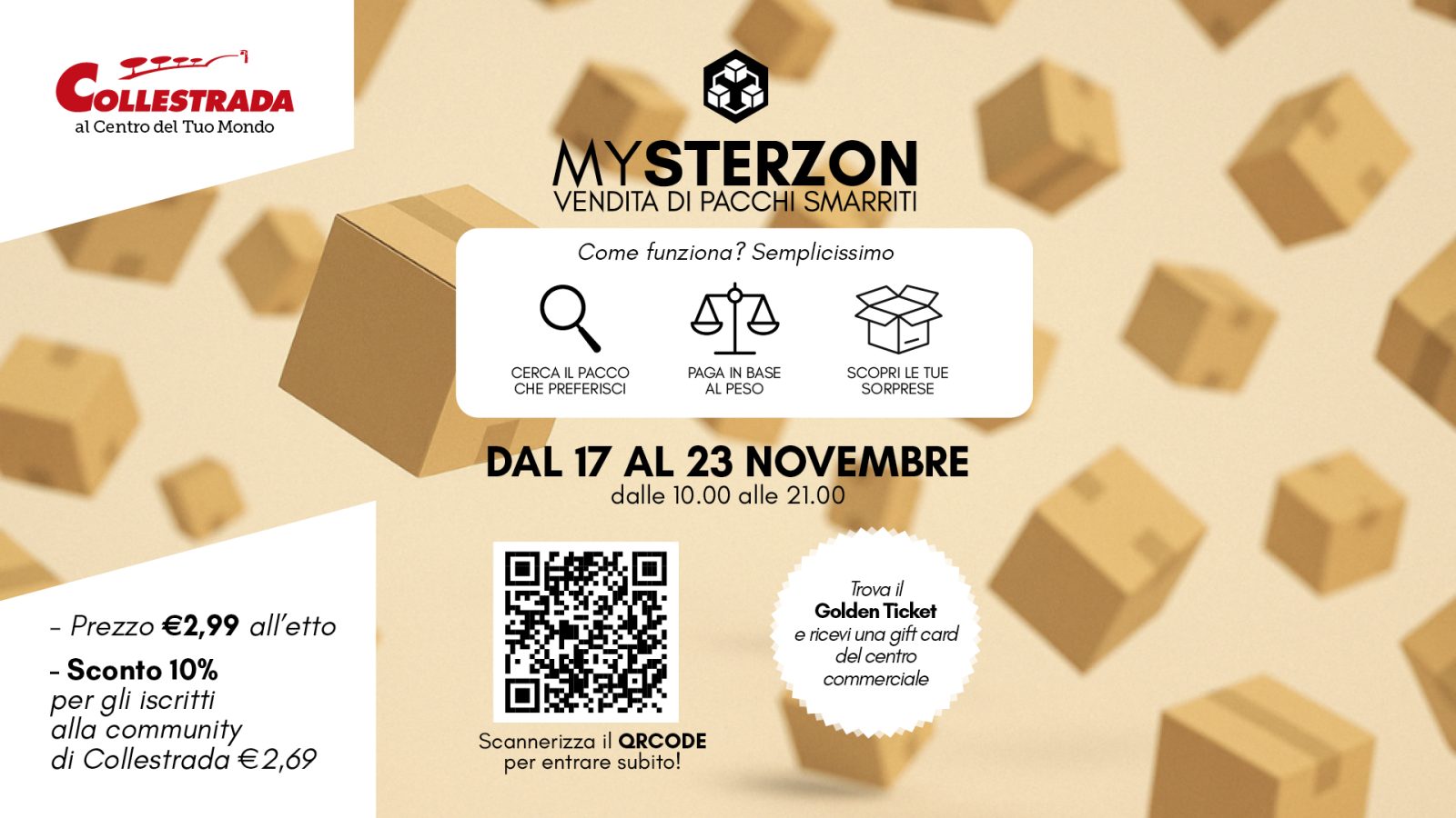 COLLESTRADA MYSTERZONE Slider COLLESTRADA MYSTERZONE Slider